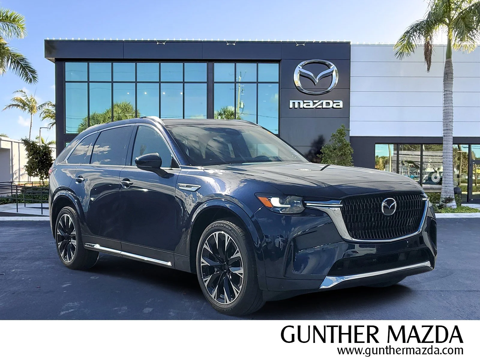 New 2026 Deep Crystal Blue Mica Mazda 3.3 Turbo S Premium Plus AWD image 1