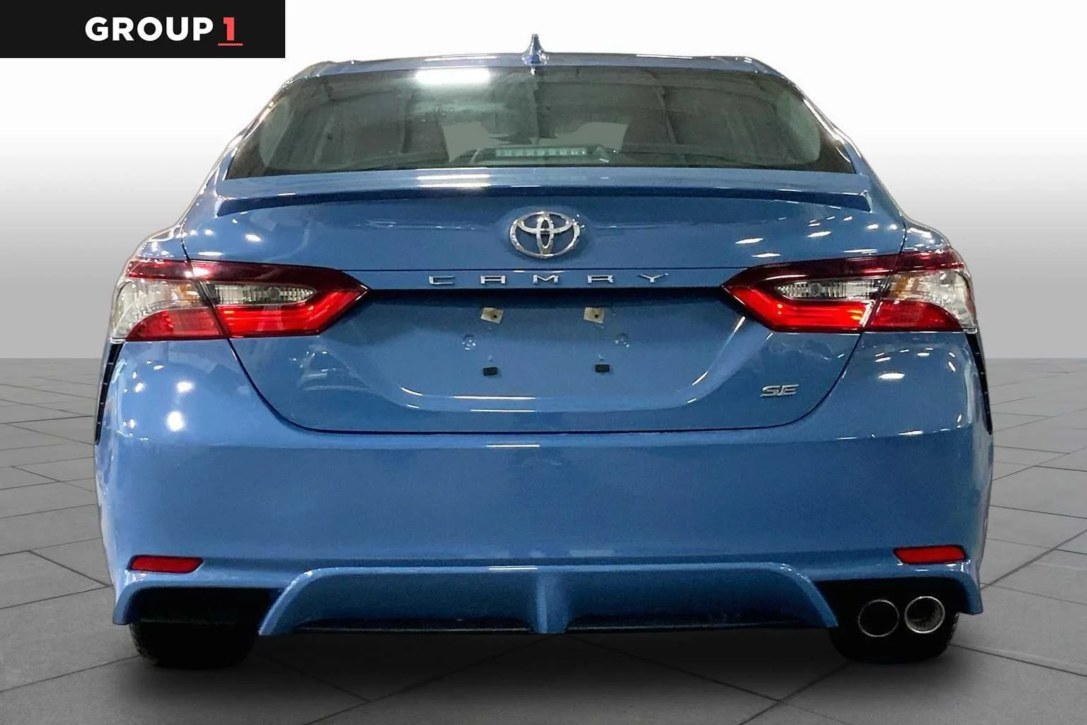 Certified Used 2024 Cavalry Blue Toyota SE image 5