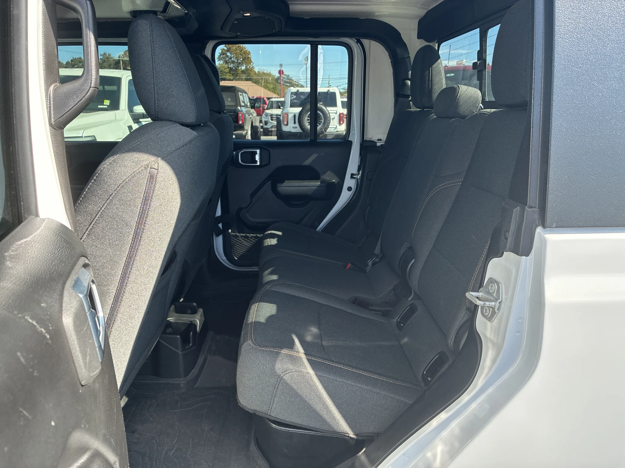 Used 2024 Bright White Clearcoat Jeep Willys image 10