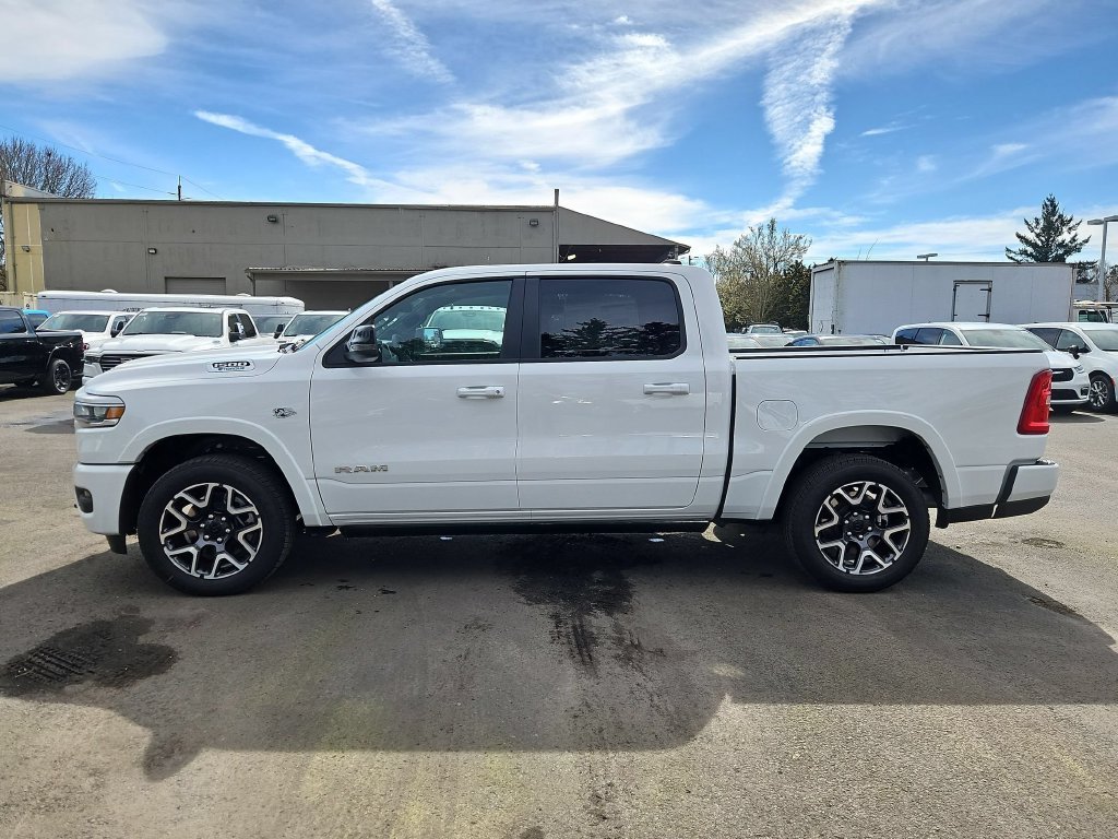 New 2026 Bright White Clear-Coat Exterior Paint RAM Laramie image 4
