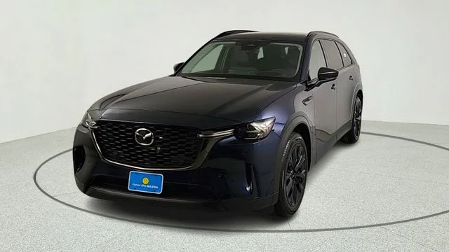 New 2026 Deep Crystal Blue Mica Mazda Premium Sport AWD image 2