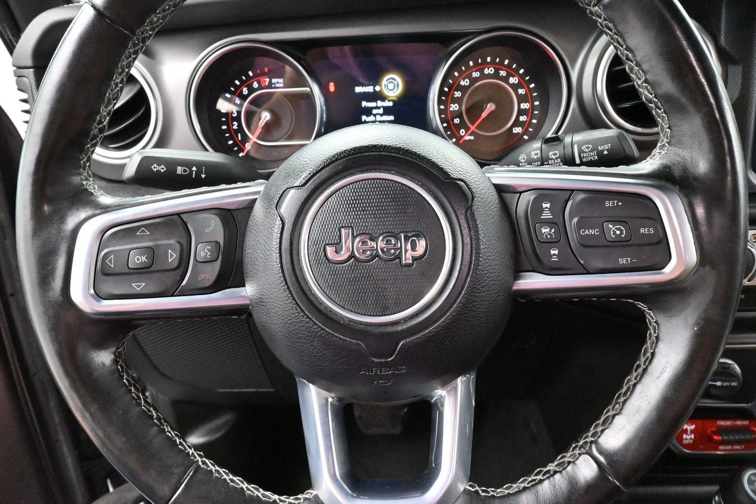 Used 2022 Granite Crystal Metallic Clearcoat Jeep Unlimited Rubicon image 16