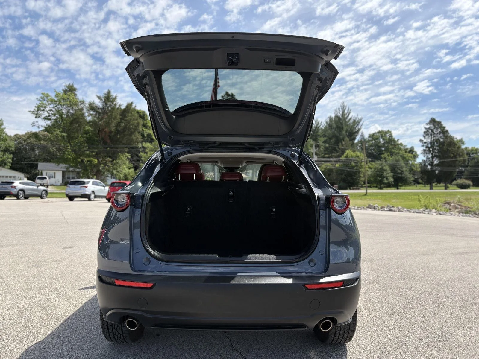 Used 2025 Polymetal Gray Metallic Mazda 2.5 S Carbon Edition image 15