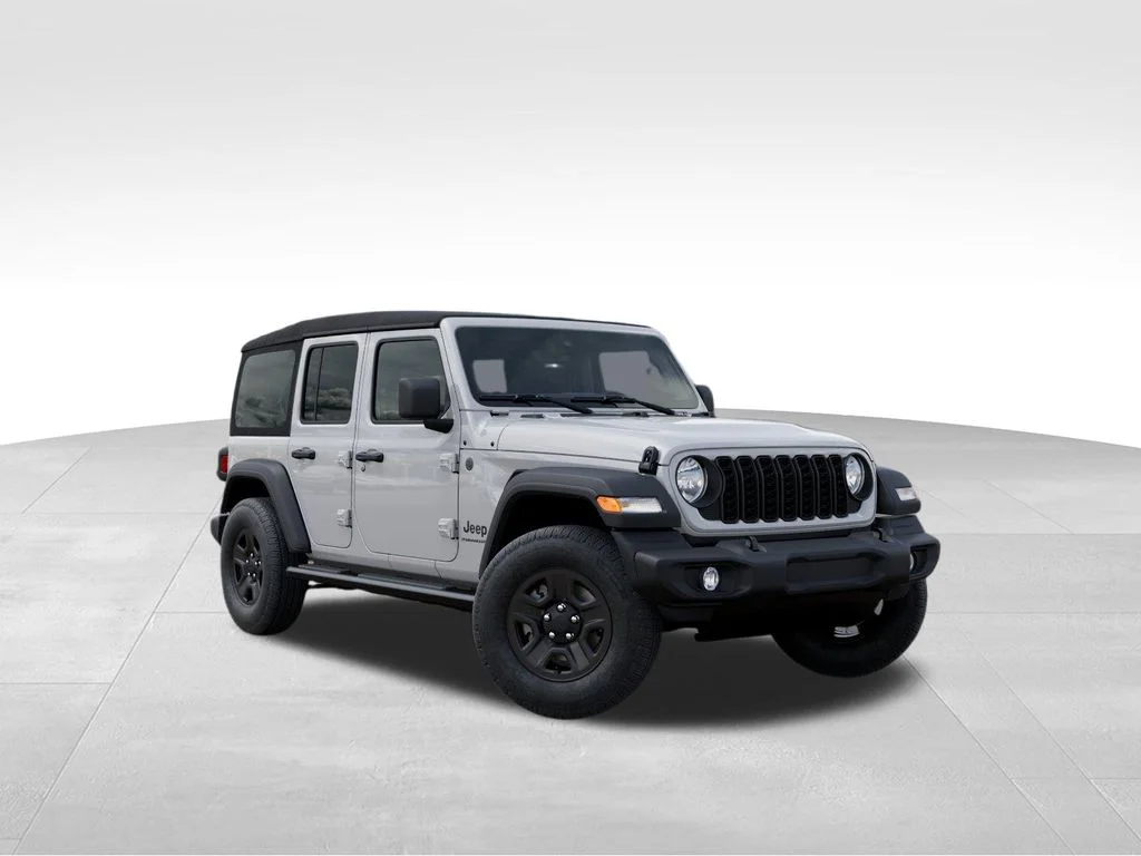 New 2026 Bright White Clear-Coat Exterior Paint Jeep Sport image 5
