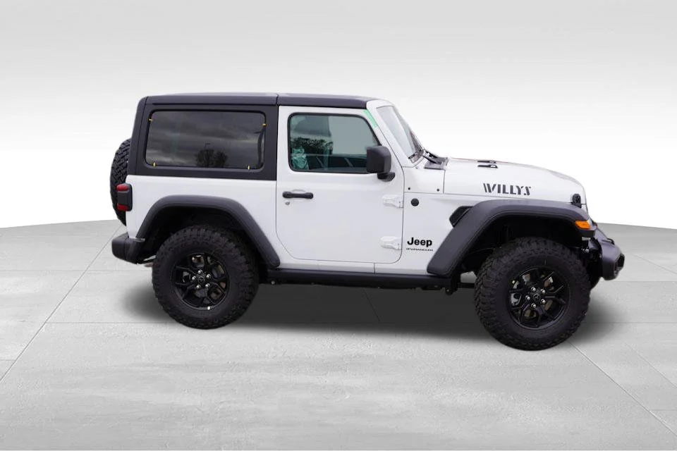 New 2026 Bright White Clear-Coat Exterior Paint Jeep Willys image 2