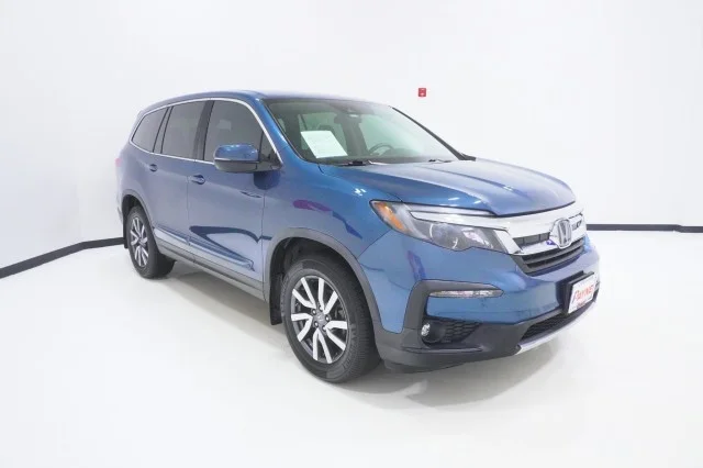 Used 2021 BLUE Honda EX image 3