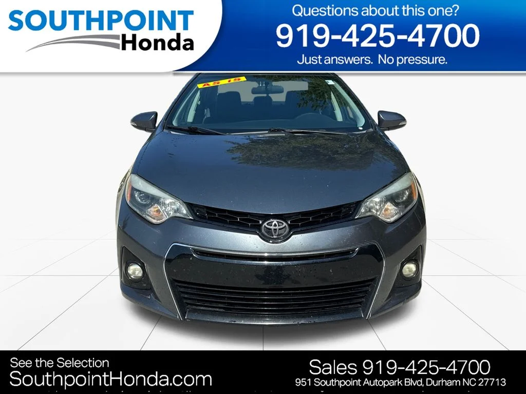 Used 2015 Toyota Corolla S Plus with VIN 2T1BURHE9FC263071 for sale in Durham, NC