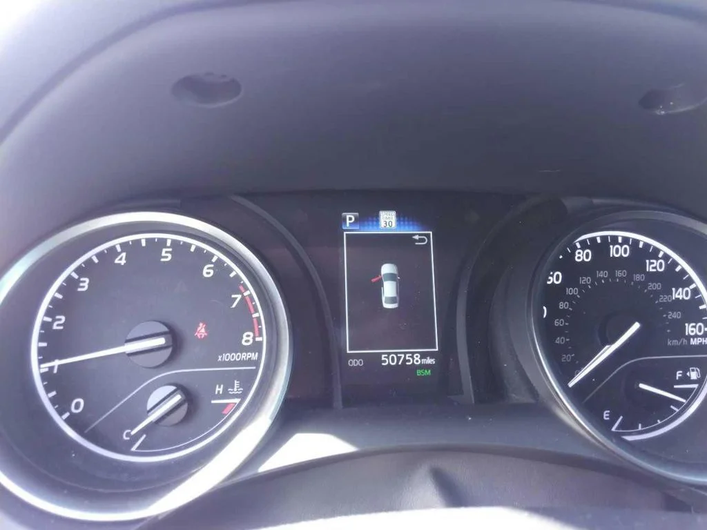 Used 2024 White Toyota SE image 2