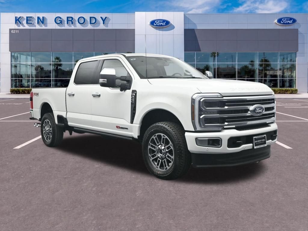 New 2026 Star White Metallic Tri-Coat Ford Platinum image 1