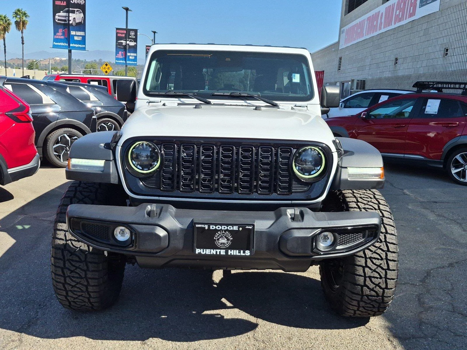 Certified Used 2025 Bright White Clearcoat Jeep Willys image 3