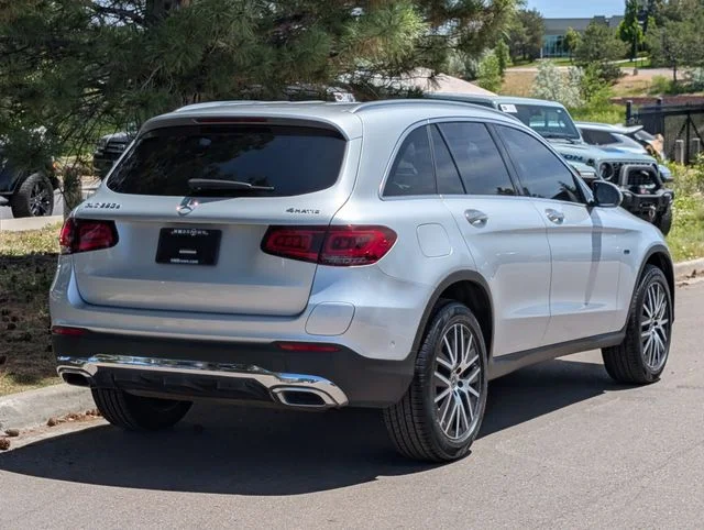 Used 2020 Iridium Silver Metallic Mercedes-Benz GLC 350e image 3