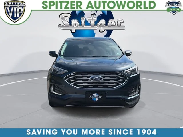Certified Used 2024 Blue Ford Titanium image 3