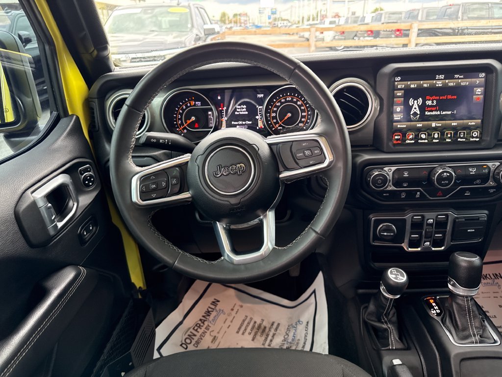 Used 2023 Yellow Jeep Overland image 16