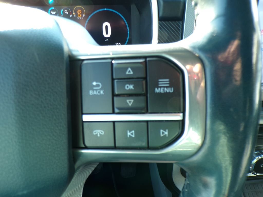Used 2022 White Metallic Ford Limited image 17