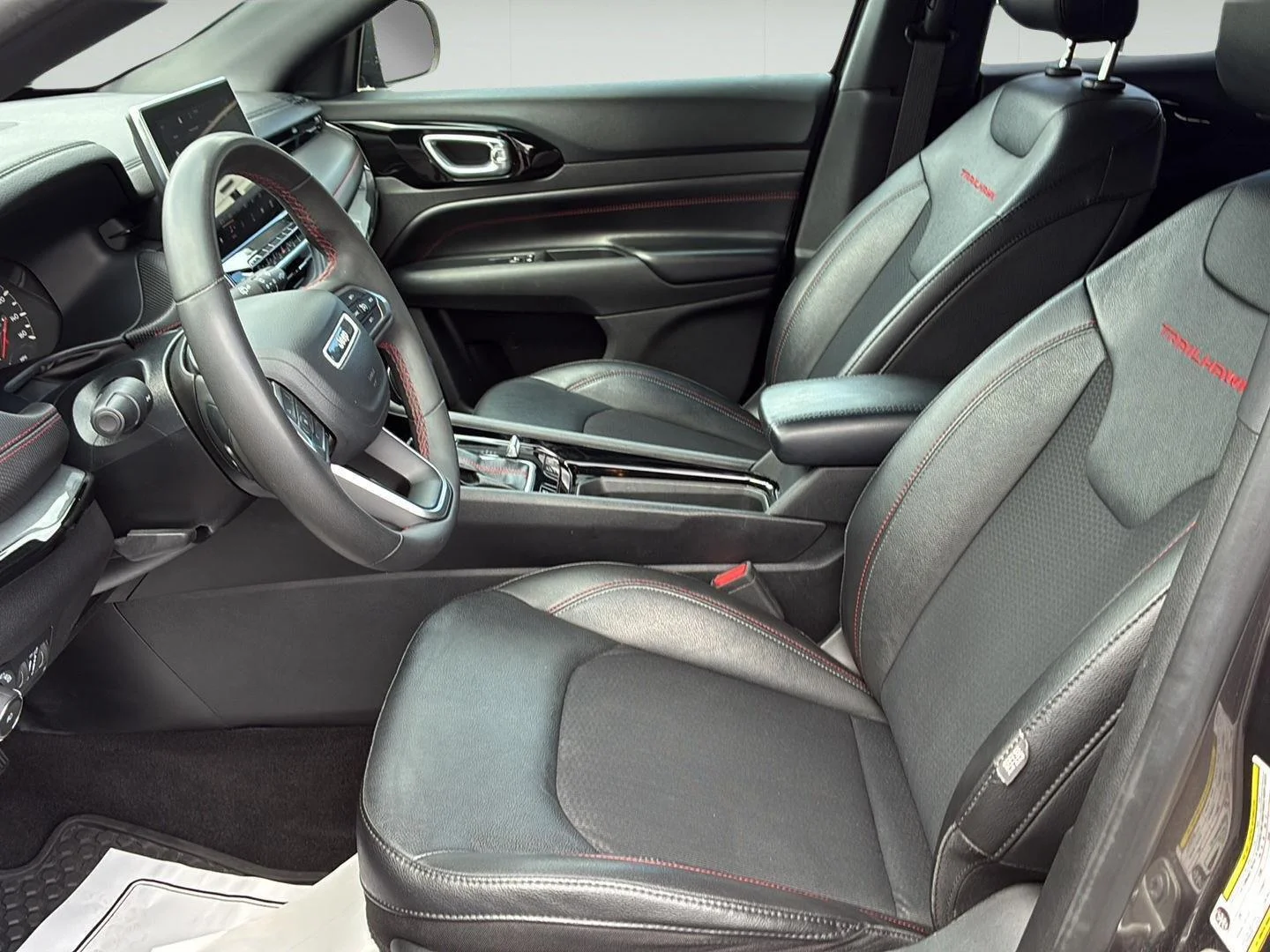 Used 2024 Black Clearcoat Jeep Trailhawk image 24