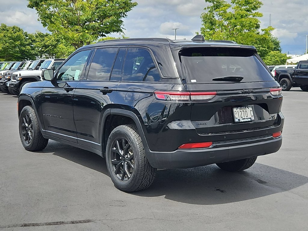 Certified Used 2024 Black Jeep Altitude image 4