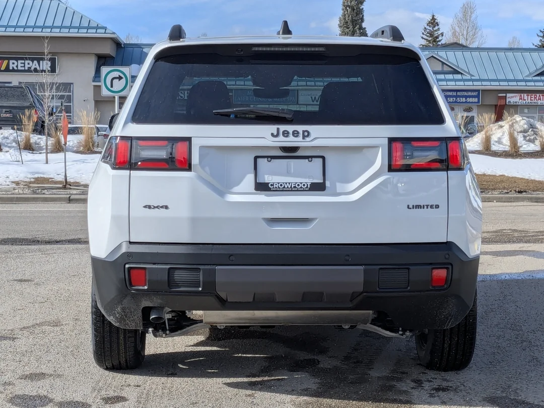 New 2026 White Jeep Limited - - 4x4 - 1.6L Turbo Hybrid - Power Liftgate - Wireless Charging & More! image 7