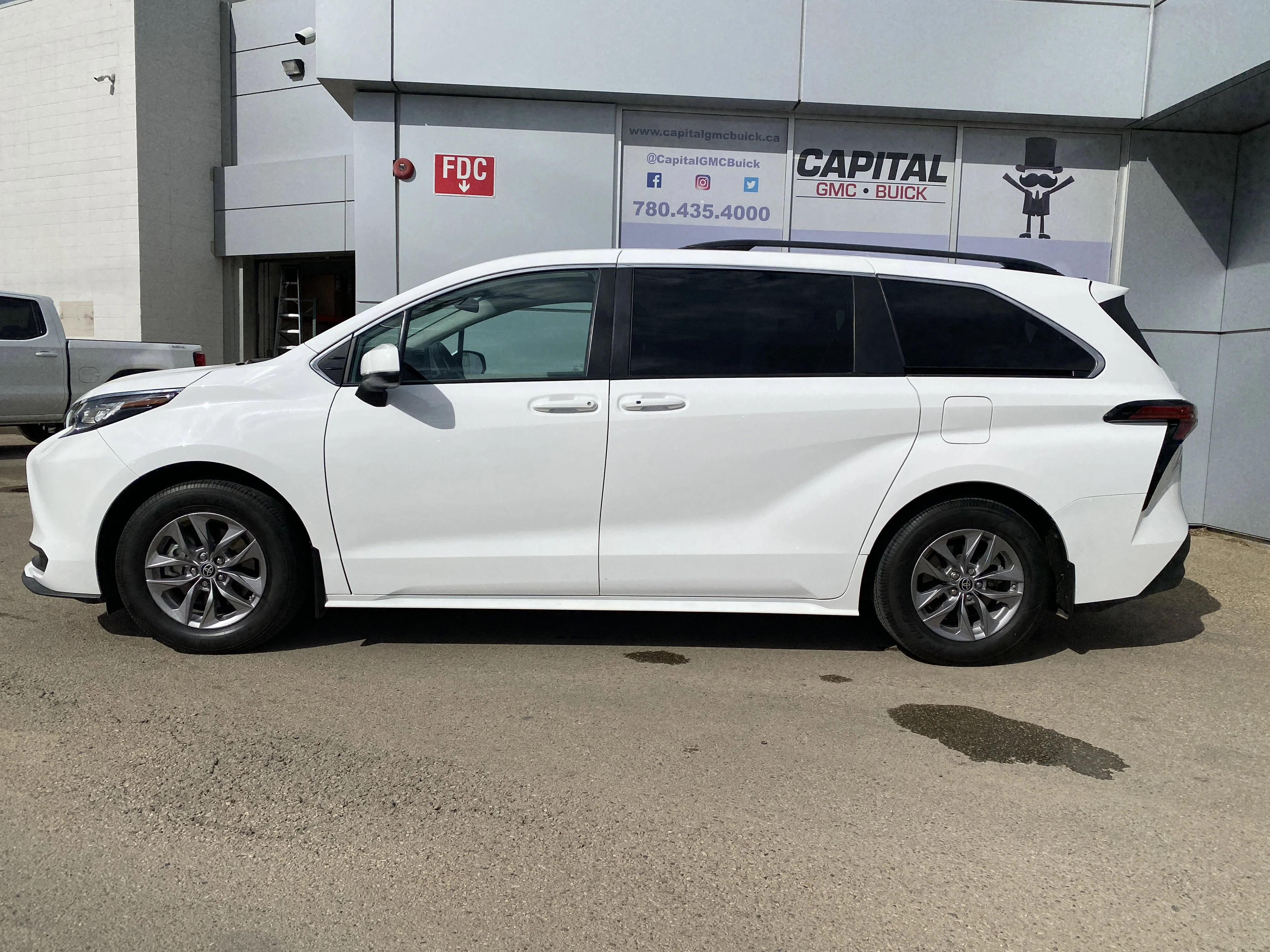 Certified Used 2022 White Toyota LE AWD image 2