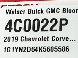 Used 2019 Black Chevrolet Z06 1LZ image 28