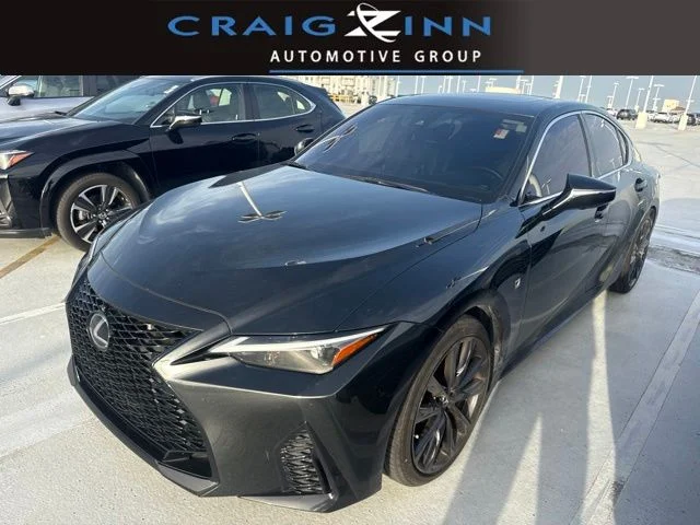 Used 2022 Black Lexus 350 F SPORT image 1