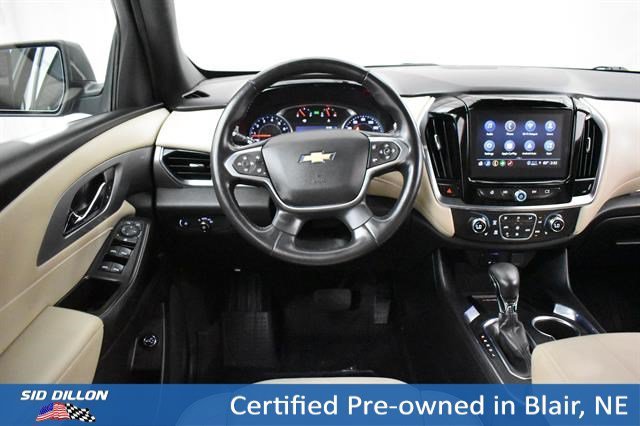 Certified Used 2022 Silver Sage Metallic Chevrolet LT Leather image 3