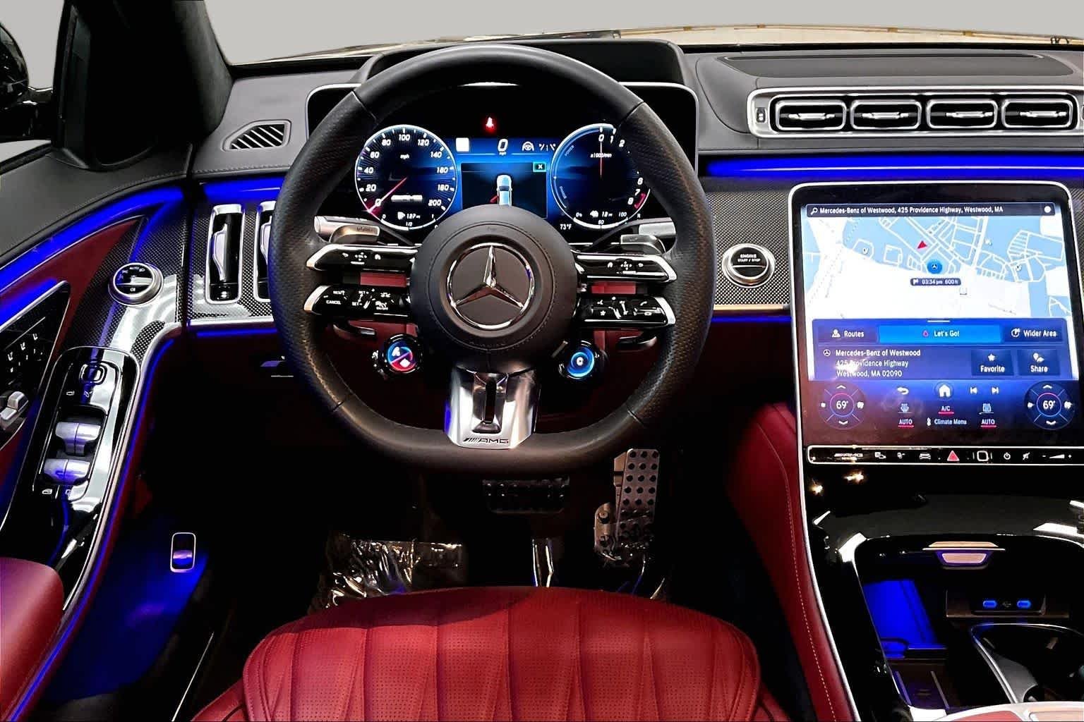 Certified Used 2025 Black Mercedes-Benz AMG® S 63 E image 6
