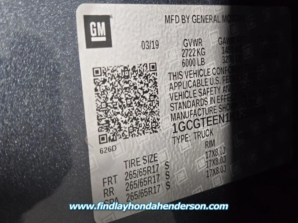 Used 2019 Shadow Gray Metallic Chevrolet ZR2 image 13