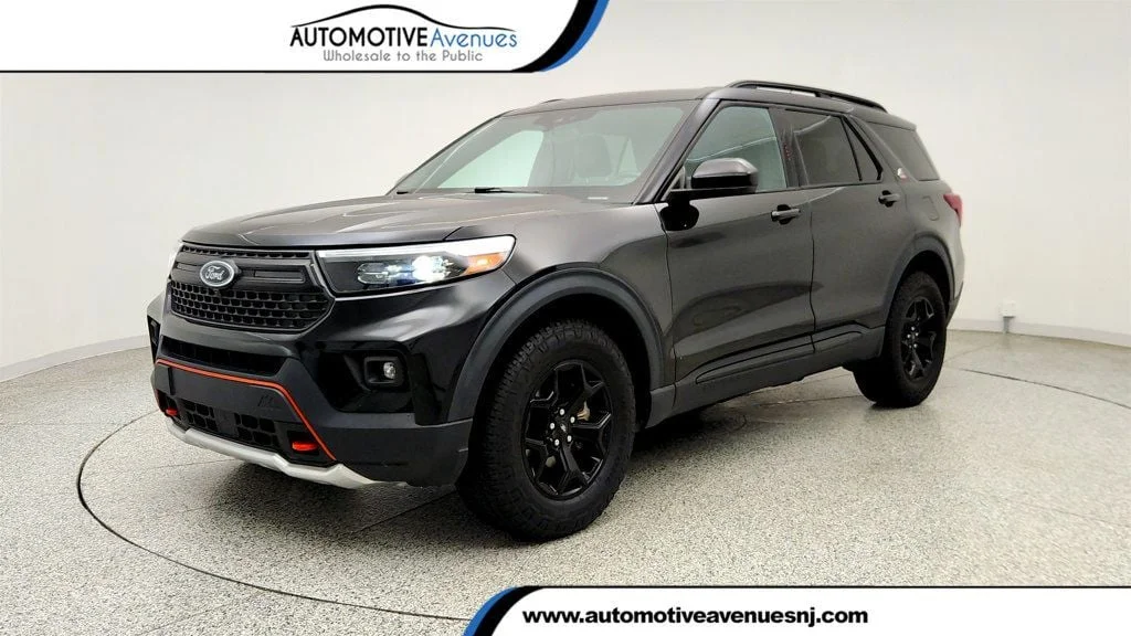 Used 2023 Agate Black Metallic Ford Timberline 4WD w/ Technology Pkg & Moonroof image 1