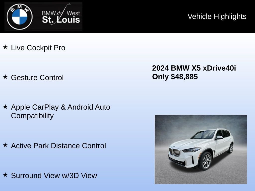 Used 2024 White BMW xDrive40i image 16