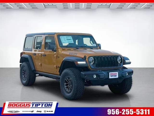 New 2026 Jeep Wrangler Willys 4x4 4-door