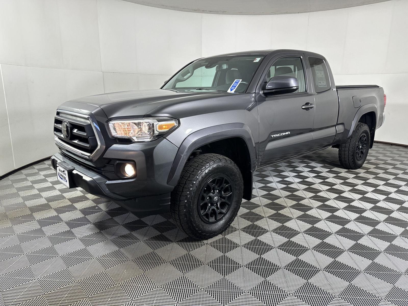 Certified Used 2021 Magnetic Gray Metallic Toyota SR5 image 6