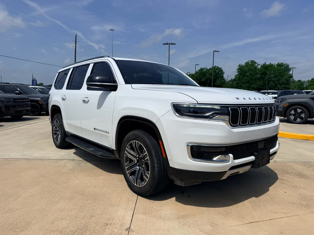 Used 2024 Bright White Clearcoat Jeep Series II image 5