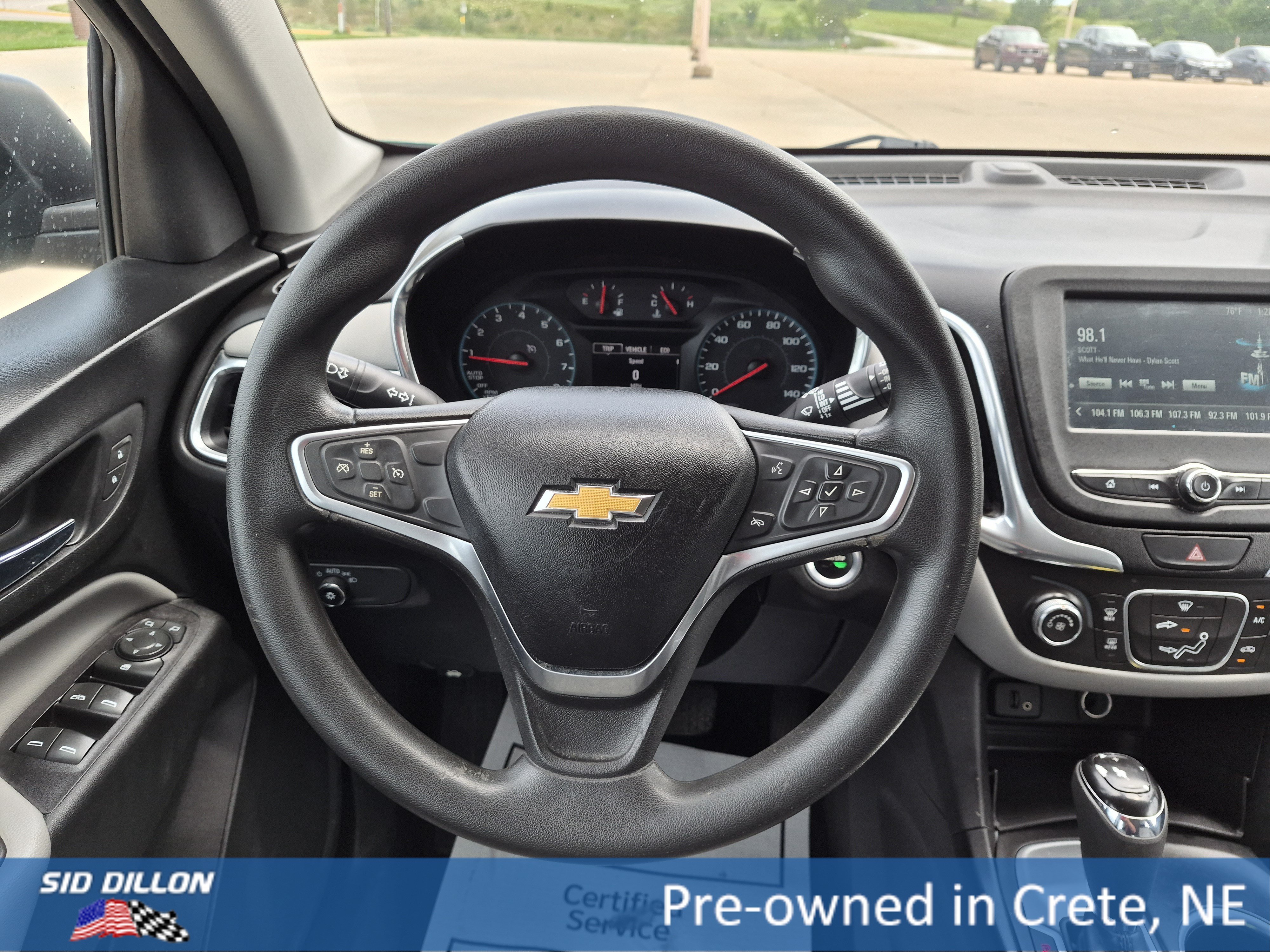 Used 2018 Chevrolet Equinox LS with VIN 2GNAXHEV2J6292124 for sale in Crete, NE