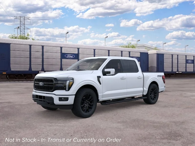 New 2026 Star White Metallic Tri-Coat Ford Lariat® image 1