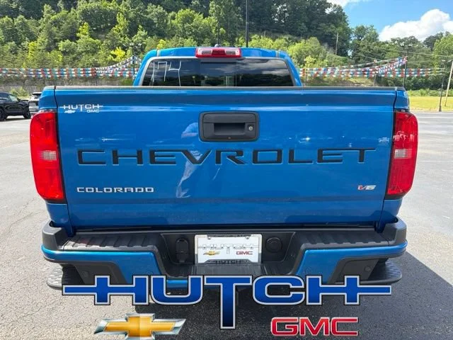 Used 2021 BRIGHT BLUE METALLIC Chevrolet 4WD Z71 image 5