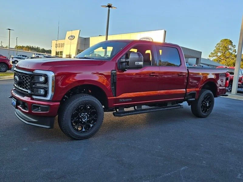 New 2026 Ruby Red Metallic Tinted Clearcoat Ford F-250® Lariat® image 3