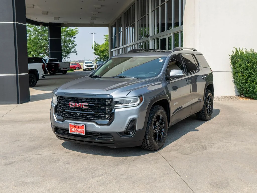 Used 2021 Gray GMC AT4 image 3