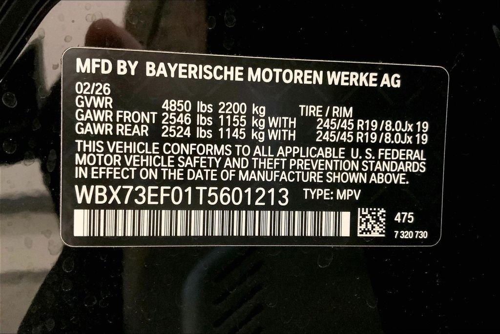 Used 2026 Black Sapphire Metallic BMW  image 10
