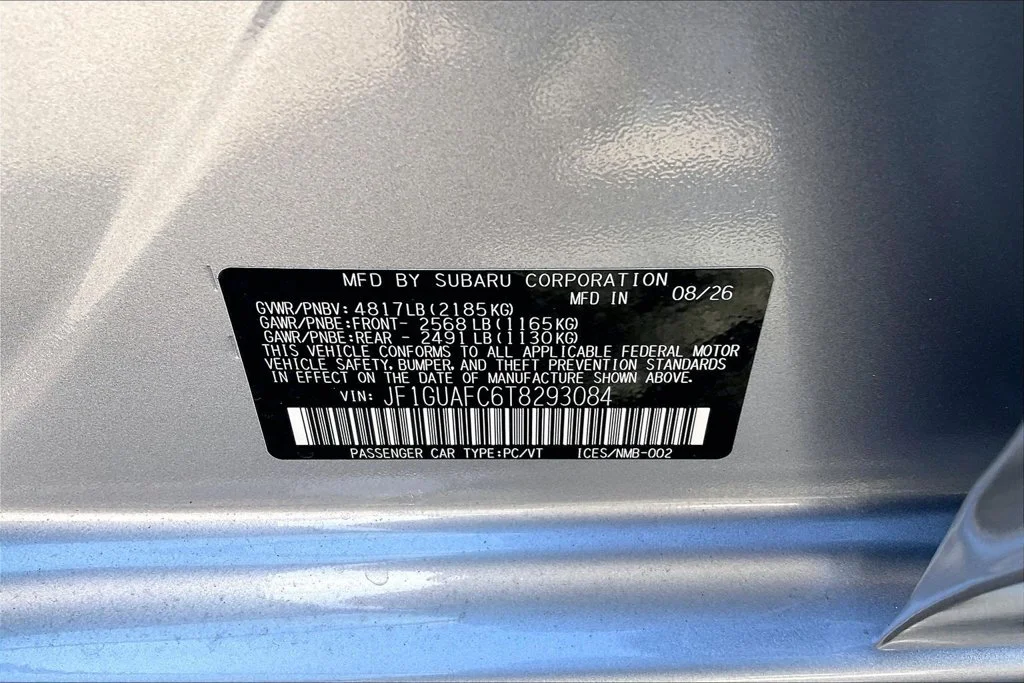New 2026 ICE SILVER METALLIC Subaru Sport image 16
