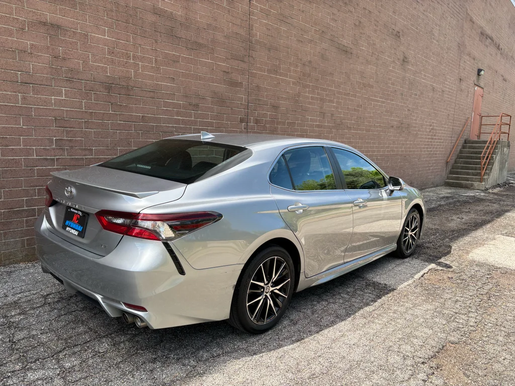 Used 2024 Celestial Silver Metallic Toyota SE image 5