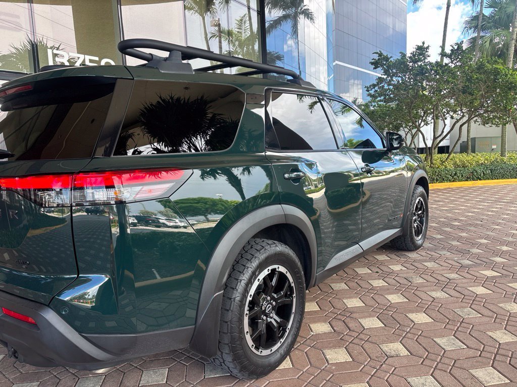 Used 2024 Obsidian Green Pearl Nissan Rock Creek image 6