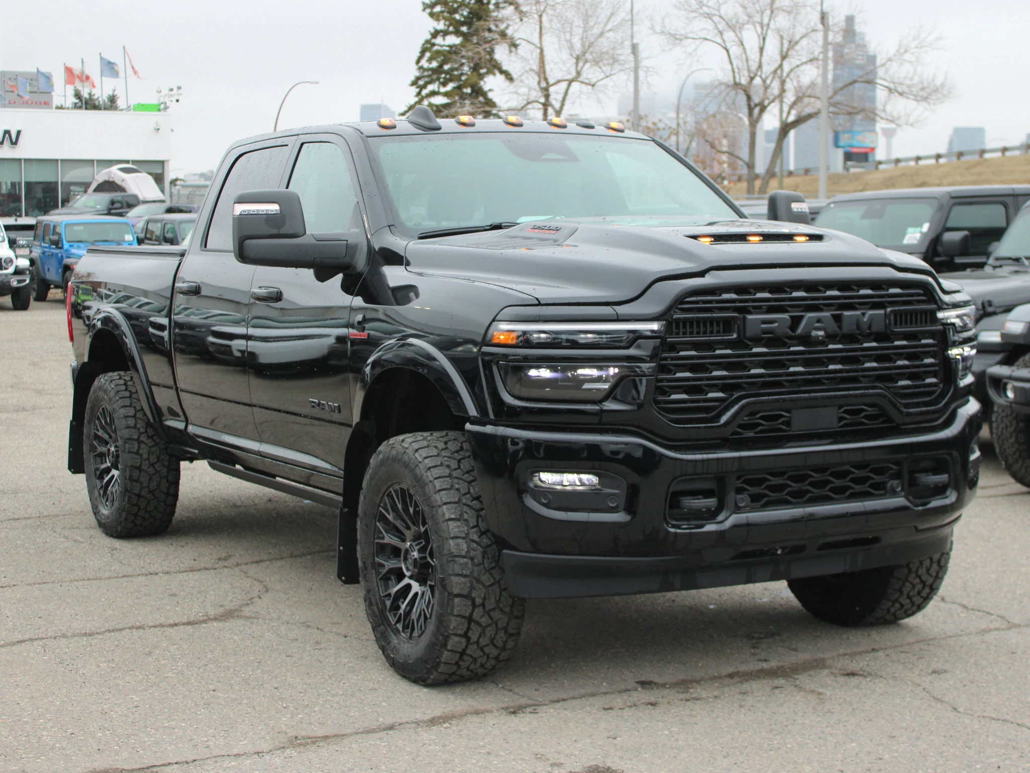 Used 2026 Black RAM Limited*, 2 Inch BS Lift, 35 Inch Tires, Fuel Wheels image 8