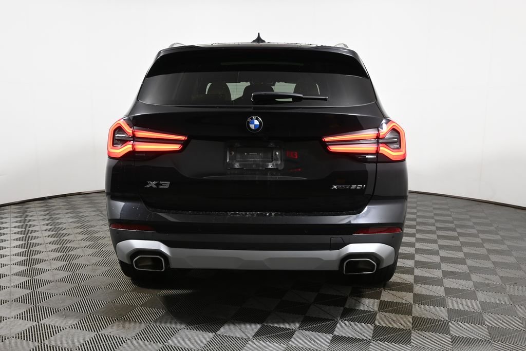 Certified Used 2024 Black Sapphire Metallic BMW xDrive30i image 10