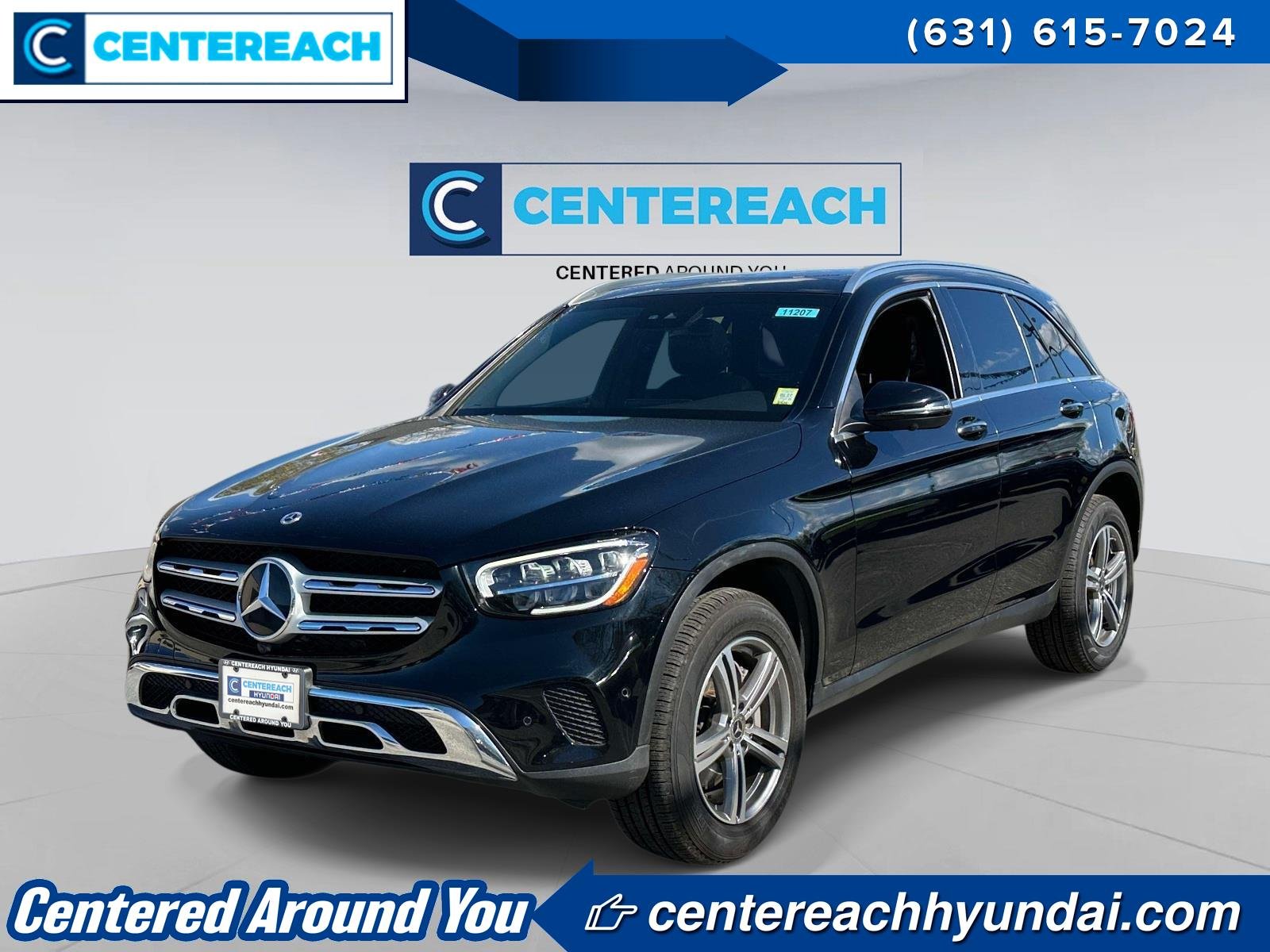 Used 2022 Black Mercedes-Benz GLC 300 image 1