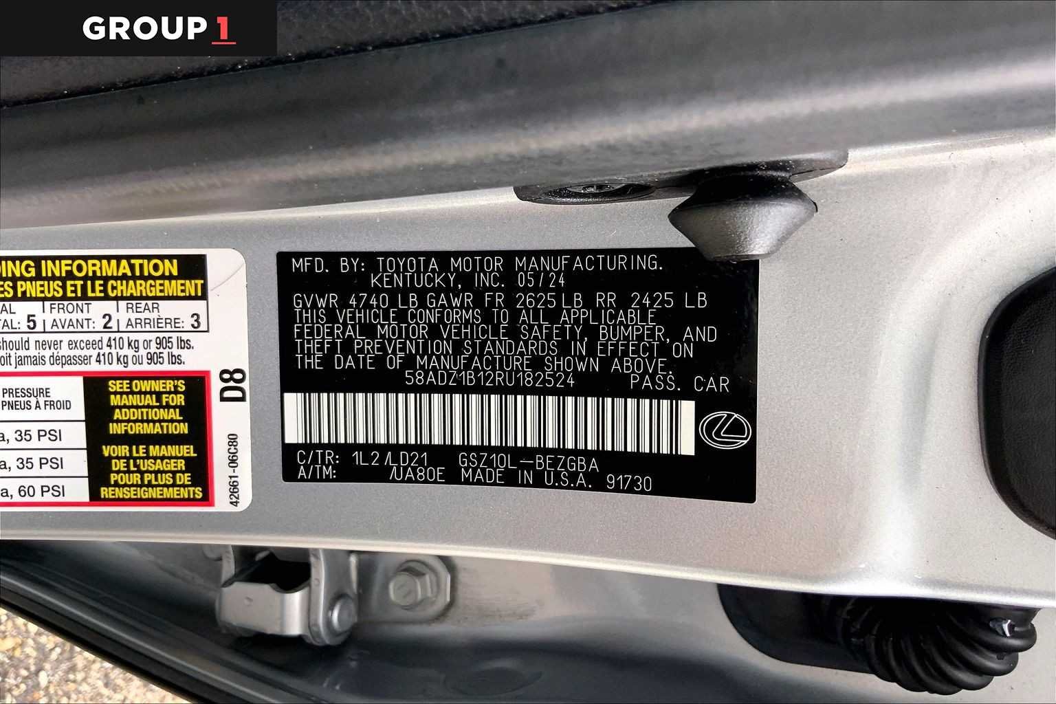 Used 2024 Iridium Lexus  image 36