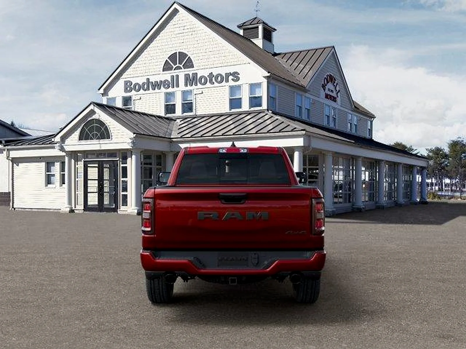 New 2026 Molten Red Pearlcoat RAM Express Quad Cab 4x4 6