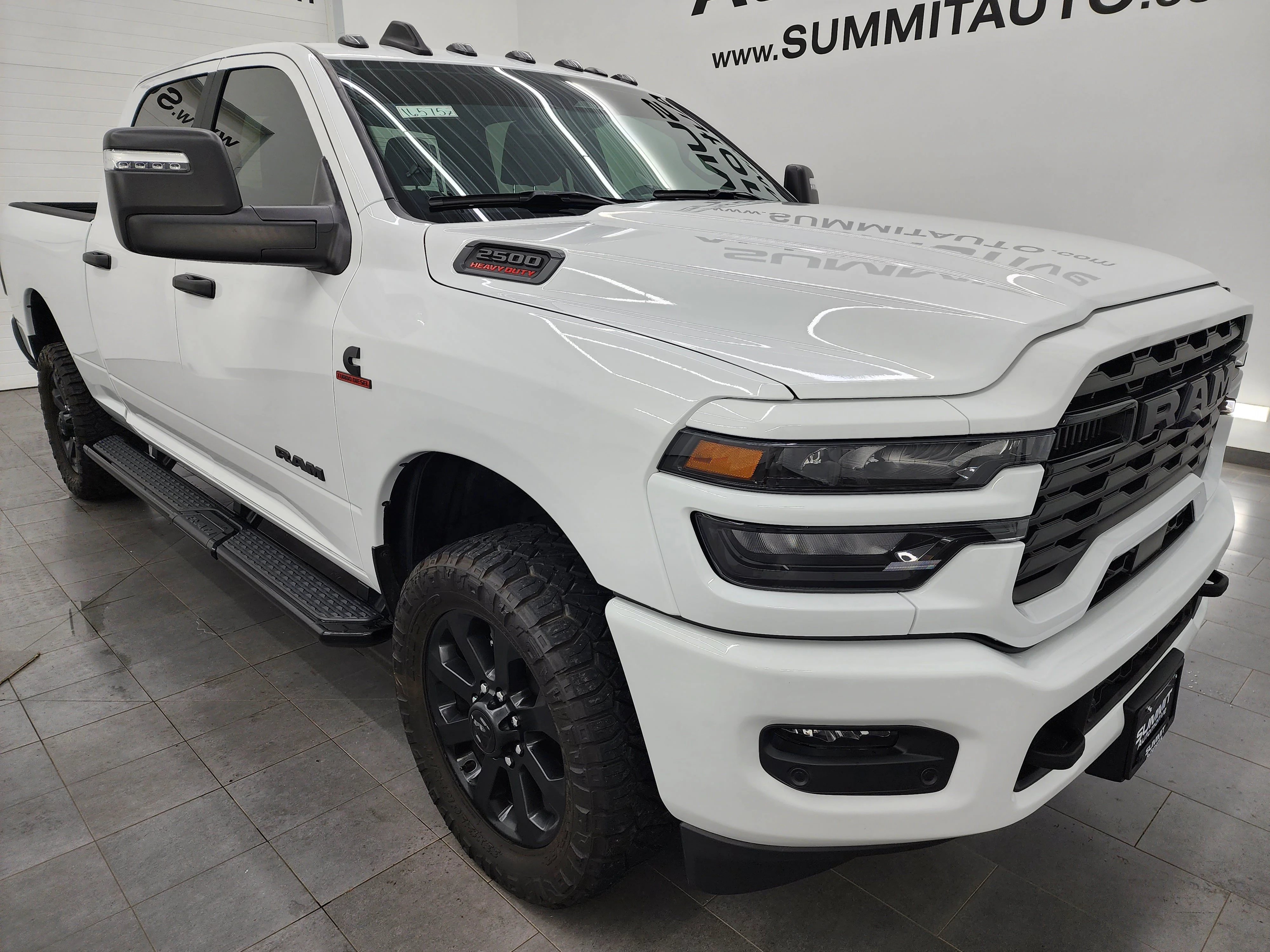 Used 2025 Bright White Clearcoat Ram Big Horn image 2