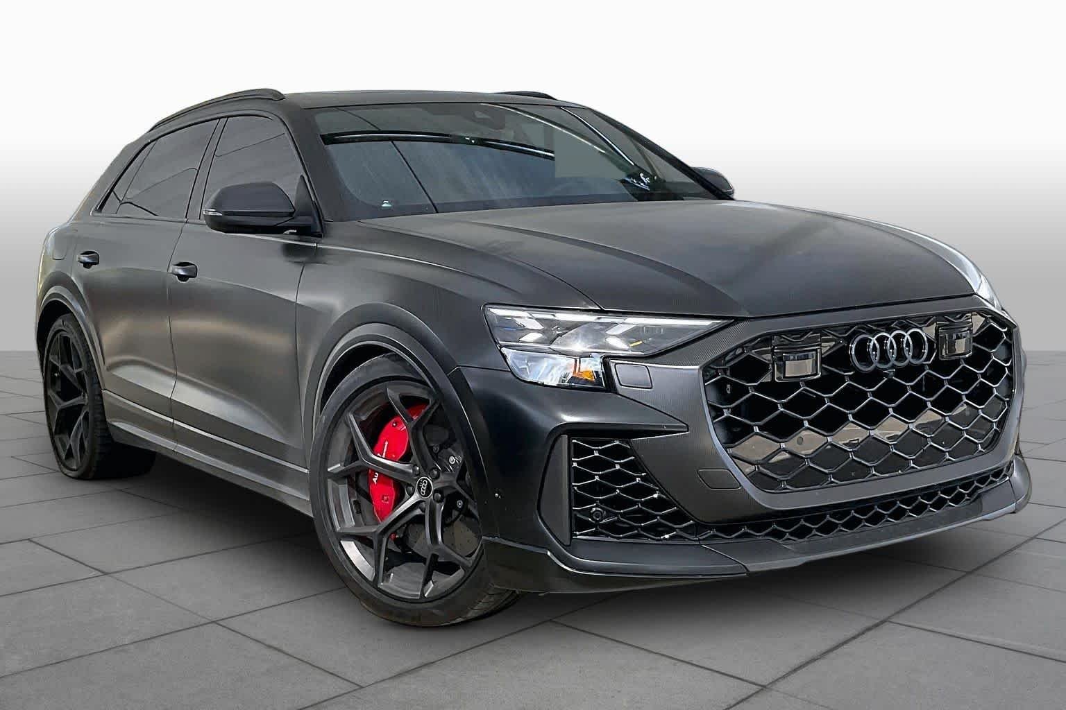 Used 2025 Mythos Black Metallic Audi performance image 3
