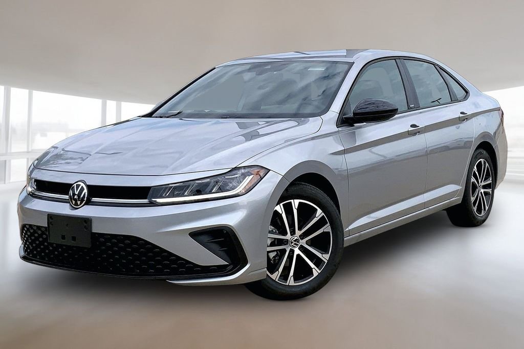 New 2026 Pyrite Silver Metallic Volkswagen 1.5T Sport image 1