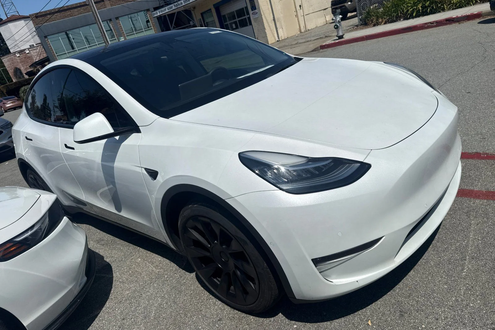Used 2021 Pearl White Multi-Coat Tesla Long Range image 5
